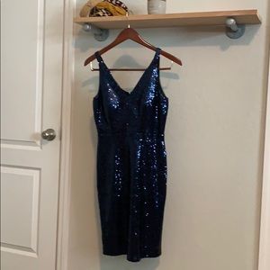 Sparkly Navy blue dress